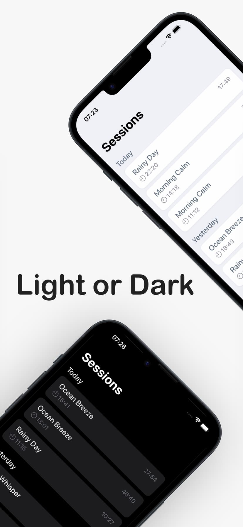 Light or Dark